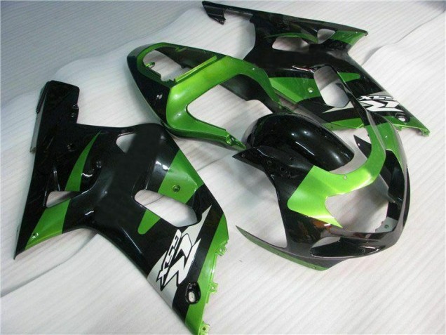 Loja Carenagem Moto Suzuki GSXR 600 / 750 K1 K2 K3 01-03 - Verde Preto Loja Carenagem Moto Suzuki GSXR 600 / 750 K1 K2 K3 01-03 - Verde Preto