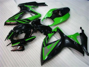 Loja Carenagem Moto Suzuki GSXR 600 / 750 K8 08-10 - Verde Preto