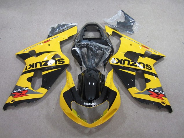 Loja Carenagem Moto Suzuki GSXR 600 K1 K2 K3 01-03 - Amarelo Preto Loja Carenagem Moto Suzuki GSXR 600 K1 K2 K3 01-03 - Amarelo Preto