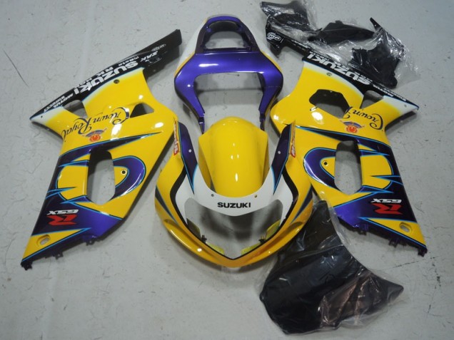 Loja Carenagem Moto Suzuki GSXR 600 K1 K2 K3 01-03 - Amarelo Roxo Loja Carenagem Moto Suzuki GSXR 600 K1 K2 K3 01-03 - Amarelo Roxo