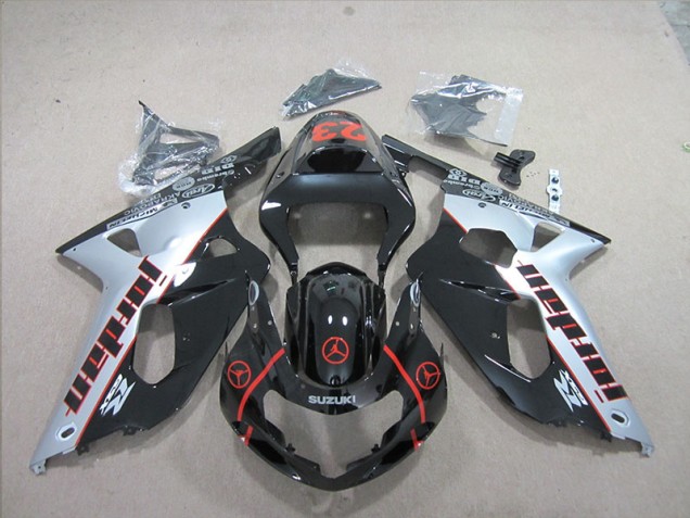Loja Carenagem Moto Suzuki GSXR 600 K1 K2 K3 01-03 - Preto Vermelho 23 Loja Carenagem Moto Suzuki GSXR 600 K1 K2 K3 01-03 - Preto Vermelho 23