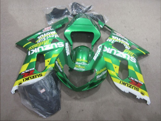 Loja Carenagem Moto Suzuki GSXR 600 K1 K2 K3 01-03 - Telefunica Movistar Loja Carenagem Moto Suzuki GSXR 600 K1 K2 K3 01-03 - Telefunica Movistar