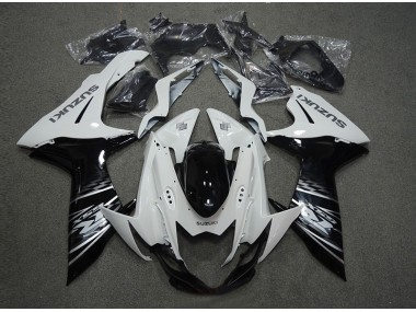 Loja Carenagem Moto Suzuki GSXR 600 K11 11-21 - Branco Preto