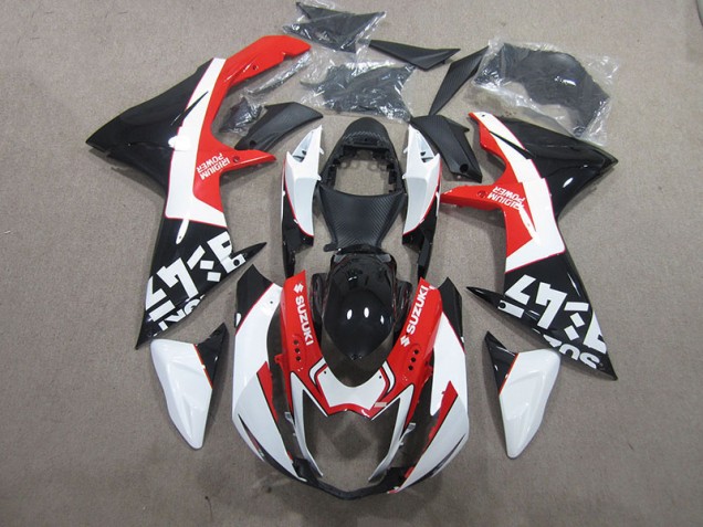 Loja Carenagem Moto Suzuki GSXR 600 K11 11-21 - Preto Vermelho Branco Loja Carenagem Moto Suzuki GSXR 600 K11 11-21 - Preto Vermelho Branco