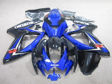 Loja Carenagem Moto Suzuki GSXR 600 K6 06-07 - Preto Azul