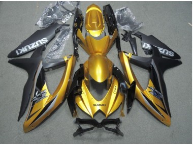 Loja Carenagem Moto Suzuki GSXR 600 K8 08-10 - Preto Ouro