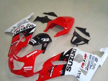 Loja Carenagem Moto Suzuki GSXR 750 K1 K2 K3 01-03 - Vermelho Branco Motul