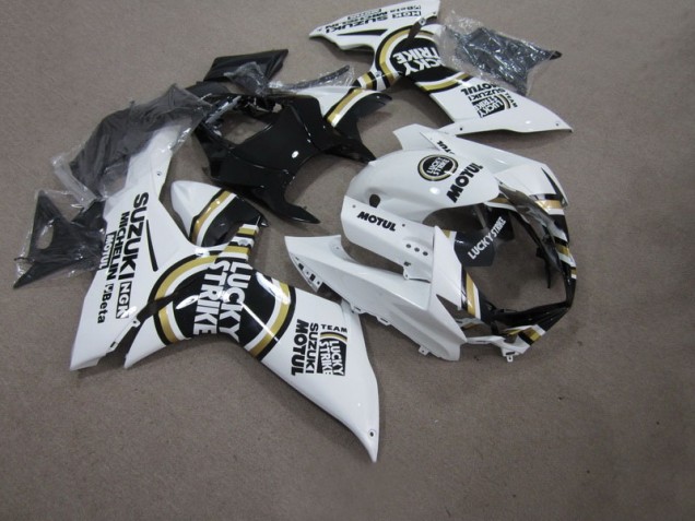 Loja Carenagem Moto Suzuki GSXR 750 K11 11-21 - Branco Lucky Strike Preto Motul Loja Carenagem Moto Suzuki GSXR 750 K11 11-21 - Branco Lucky Strike Preto Motul