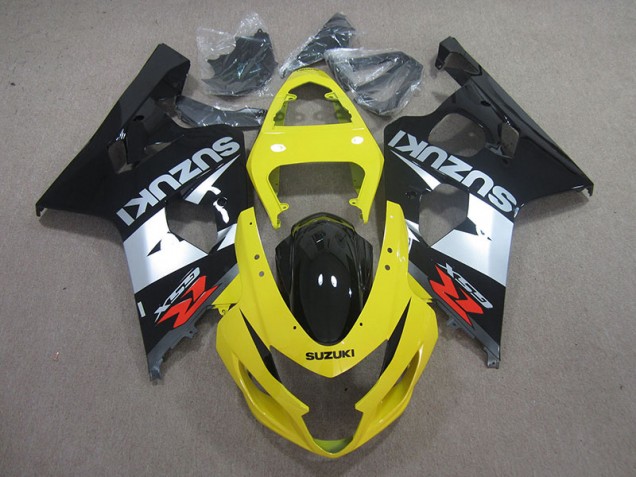 Loja Carenagem Moto Suzuki GSXR 750 K4 04-05 - Amarelo Preto Prata