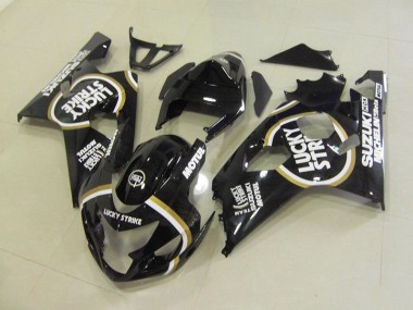 Loja Carenagem Moto Suzuki GSXR 750 K4 04-05 - Preto Branco Lucky Strike Motul