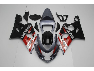 Loja Carenagem Moto Suzuki GSXR 750 K4 04-05 - Preto Vermelho