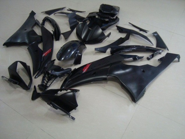 Loja Carenagem Moto Triumph Daytona 675 Triple 06-08 - Preto Fosco Preto Brilhante Loja Carenagem Moto Triumph Daytona 675 Triple 06-08 - Preto Fosco Preto Brilhante