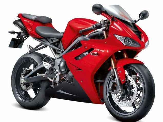 Loja Carenagem Moto Triumph Daytona 675 Triple 06-08 - Vermelho Preto Loja Carenagem Moto Triumph Daytona 675 Triple 06-08 - Vermelho Preto
