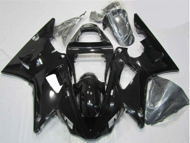 Loja Carenagem Moto Yamaha R1 00-01 - Preto Brilhante