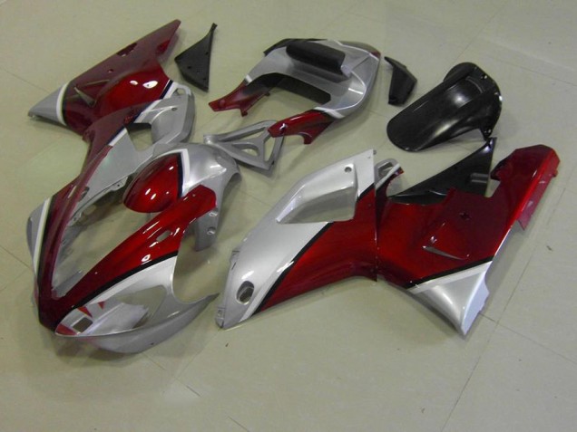 Loja Carenagem Moto Yamaha R1 00-01 - Vermelho & Prata Loja Carenagem Moto Yamaha R1 00-01 - Vermelho & Prata