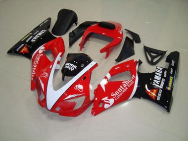Loja Carenagem Moto Yamaha R1 00-01 - Vermelho Preto Branco
