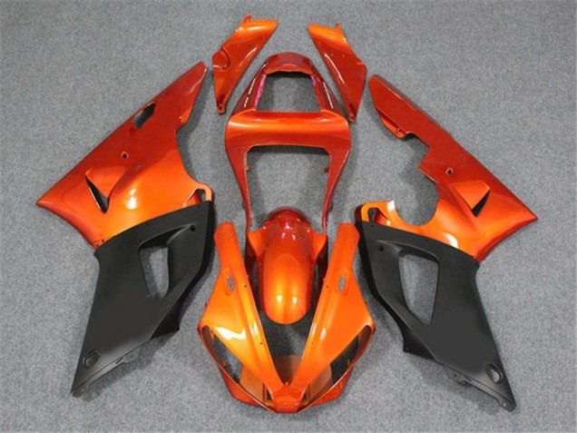 Loja Carenagem Moto Yamaha R1 02-03 - Laranja Preto Loja Carenagem Moto Yamaha R1 02-03 - Laranja Preto