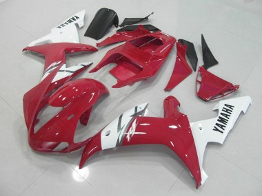 Loja Carenagem Moto Yamaha R1 02-03 - Vermelho Branco