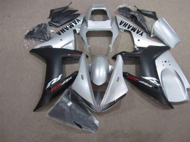 Loja Carenagem Moto Yamaha R1 04-06 - Prata Preto Loja Carenagem Moto Yamaha R1 04-06 - Prata Preto