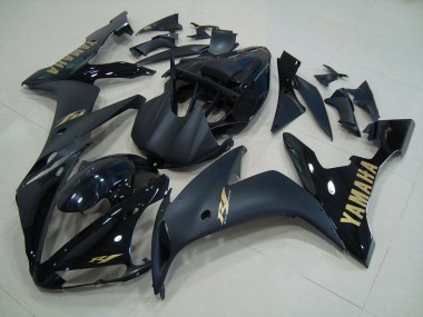Loja Carenagem Moto Yamaha R1 04-06 - Preto Fosco Ouro