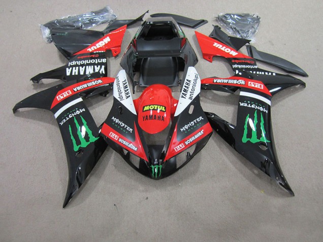Loja Carenagem Moto Yamaha R1 04-06 - Vermelho Branco Preto Motul Loja Carenagem Moto Yamaha R1 04-06 - Vermelho Branco Preto Motul