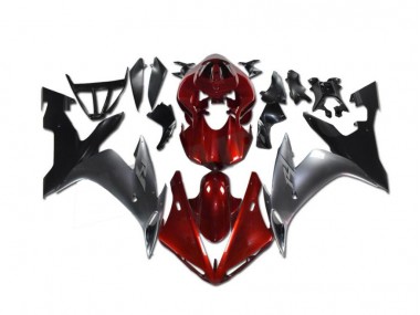 Loja Carenagem Moto Yamaha R1 04-06 - Vermelho Cinzento Preto