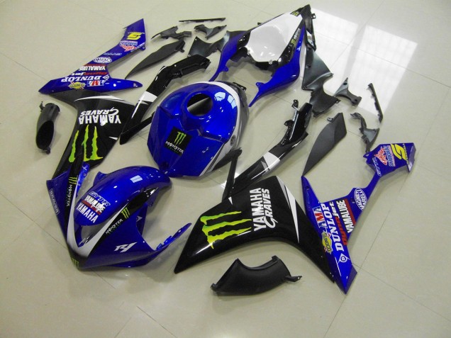 Loja Carenagem Moto Yamaha R1 07-08 - Azul Monster Loja Carenagem Moto Yamaha R1 07-08 - Azul Monster