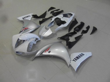 Loja Carenagem Moto Yamaha R1 09-11 - Branco Prata