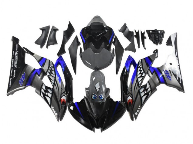 Loja Carenagem Moto Yamaha R1 09-11 - Cinzento Azul Tubarão Loja Carenagem Moto Yamaha R1 09-11 - Cinzento Azul Tubarão