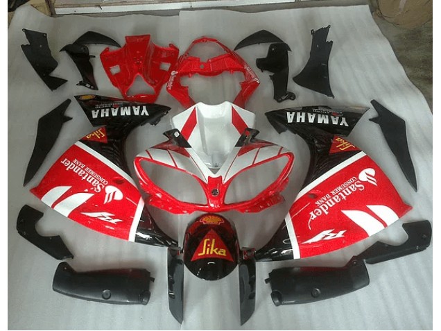 Loja Carenagem Moto Yamaha R1 09-11 - Vermelho Branco & Preto Graphic Loja Carenagem Moto Yamaha R1 09-11 - Vermelho Branco & Preto Graphic