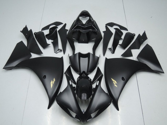 Loja Carenagem Moto Yamaha R1 12-14 - Preto Fosco Adesivo Loja Carenagem Moto Yamaha R1 12-14 - Preto Fosco Adesivo