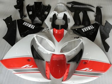 Loja Carenagem Moto Yamaha R1 12-14 - Racy Vermelho Branco Preto