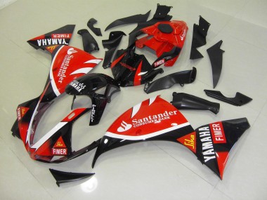 Loja Carenagem Moto Yamaha R1 12-14 - Vermelho Preto Santander
