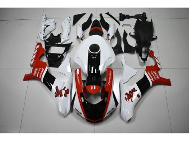 Loja Carenagem Moto Yamaha R1 15-19 - Branco Vermelho Preto