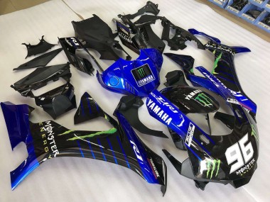 Loja Carenagem Moto Yamaha R1 15-19 - Monster Energy