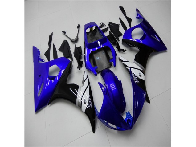 Loja Carenagem Moto Yamaha R6 03-05 - Azul Branco Preto Loja Carenagem Moto Yamaha R6 03-05 - Azul Branco Preto