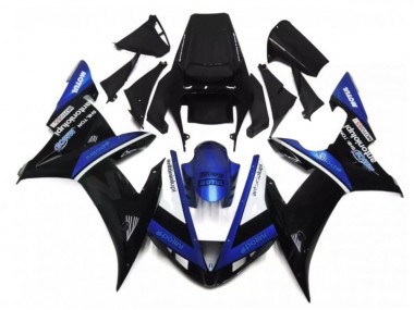 Loja Carenagem Moto Yamaha R6 03-05 - Preto Azul