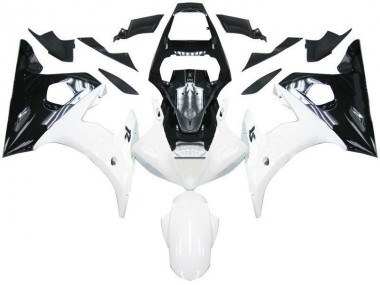 Loja Carenagem Moto Yamaha R6 03-05 - Preto Branco