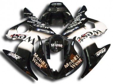 Loja Carenagem Moto Yamaha R6 03-05 - Preto Mobil West