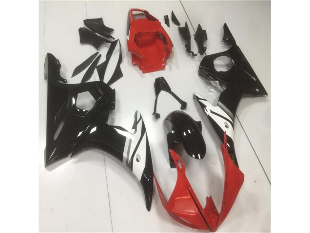 Loja Carenagem Moto Yamaha R6 03-05 - Vermelho Preto Branco Loja Carenagem Moto Yamaha R6 03-05 - Vermelho Preto Branco
