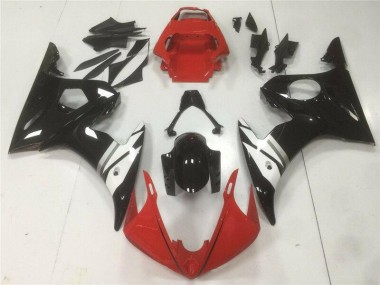 Loja Carenagem Moto Yamaha R6 03-05 - Vermelho Preto Branco