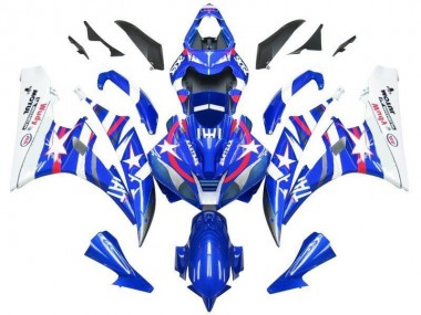 Loja Carenagem Moto Yamaha R6 06-07 - Azul Estrela Fiat