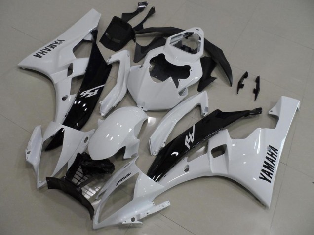 Loja Carenagem Moto Yamaha R6 06-07 - Branco & Preto Loja Carenagem Moto Yamaha R6 06-07 - Branco & Preto