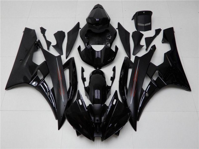 Loja Carenagem Moto Yamaha R6 06-07 - Brilhante Preto Fosco Loja Carenagem Moto Yamaha R6 06-07 - Brilhante Preto Fosco