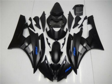 Loja Carenagem Moto Yamaha R6 06-07 - Preto Azul