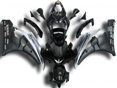 Loja Carenagem Moto Yamaha R6 06-07 - Preto Branco