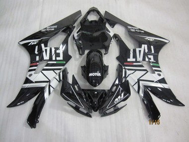 Loja Carenagem Moto Yamaha R6 06-07 - Preto Branco Motul Fiat
