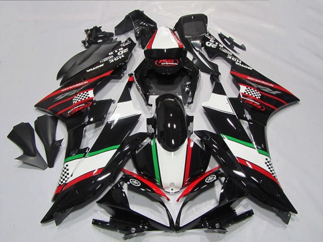 Loja Carenagem Moto Yamaha R6 06-07 - Preto Vermelho Verde Loja Carenagem Moto Yamaha R6 06-07 - Preto Vermelho Verde