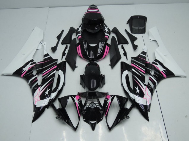 Loja Carenagem Moto Yamaha R6 06-07 - Rosa Estrela Loja Carenagem Moto Yamaha R6 06-07 - Rosa Estrela