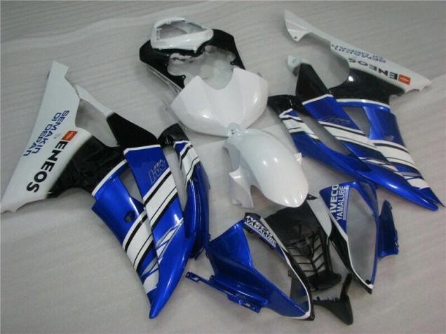 Loja Carenagem Moto Yamaha R6 08-16 - Azul Branco Loja Carenagem Moto Yamaha R6 08-16 - Azul Branco